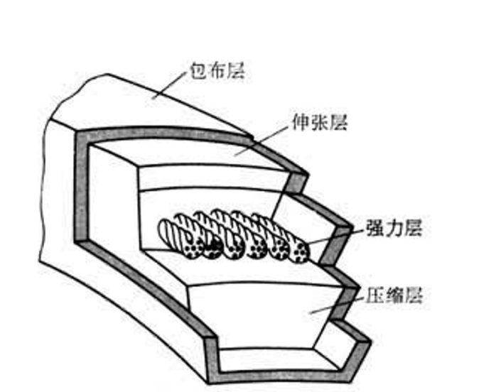 三角带内部结构